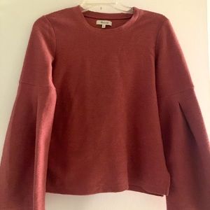Madewell Rose Flare Sleeve Top